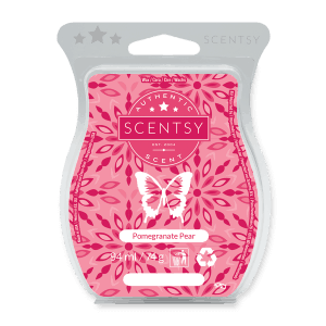 POMEGRANATE PEAR SCENTSY WAX BAR
