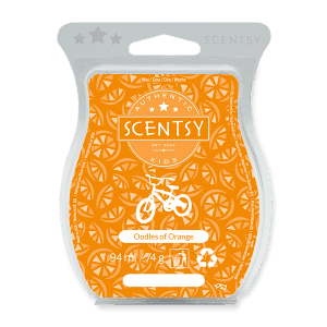 OODLES OF ORANGE SCENTSY WAX BAR