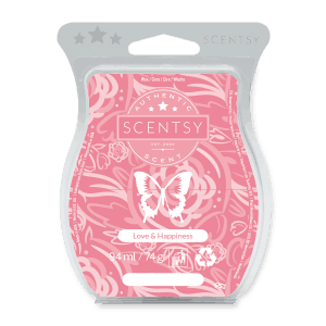 LOVE & HAPPINESS SCENTSY WAX BAR