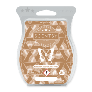 TOASTED COCONUT AMARETTO SCENTSY WAX BAR