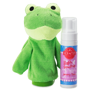 Ribbert the Frog Scrubby Buddy + Bath Smoothie