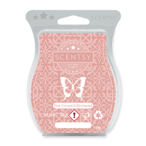 PINK CURRANT AND BIRCHWOOD SCENTSY BAR