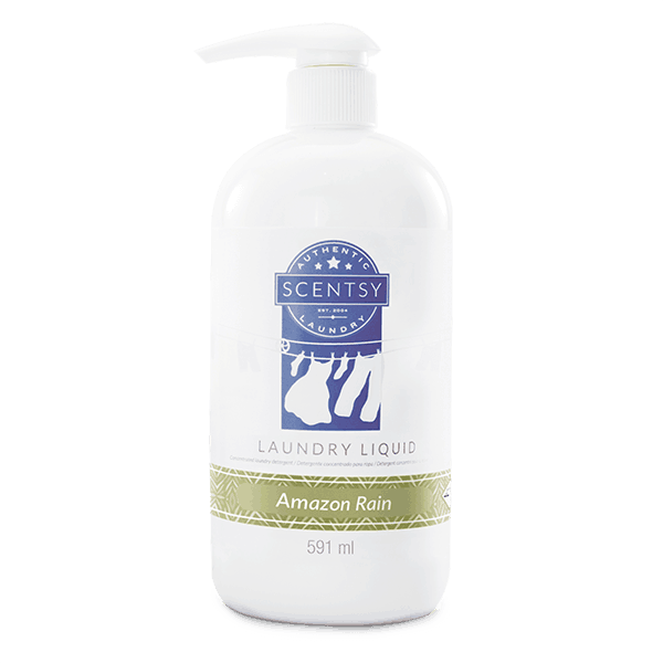 AMAZON RAIN SCENTSY LAUNDRY LIQUID