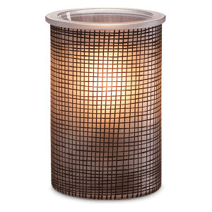 Scentsy crosshatch warmer on