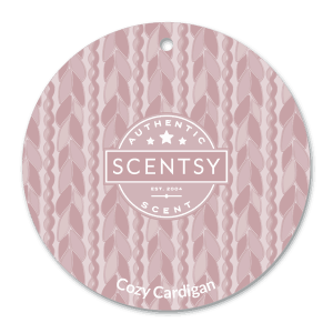 COZY CARDIGAN SCENTSY SCENT CIRCLE