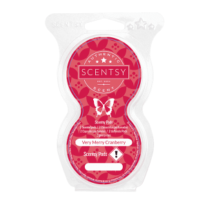 VERY MERRY CRANBERRY SCENTSY POD TWIN PACK
