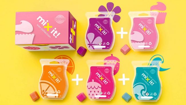 Scentsy Mix It Wax Collection