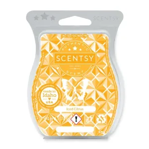 iced citrus scentsy wax melts