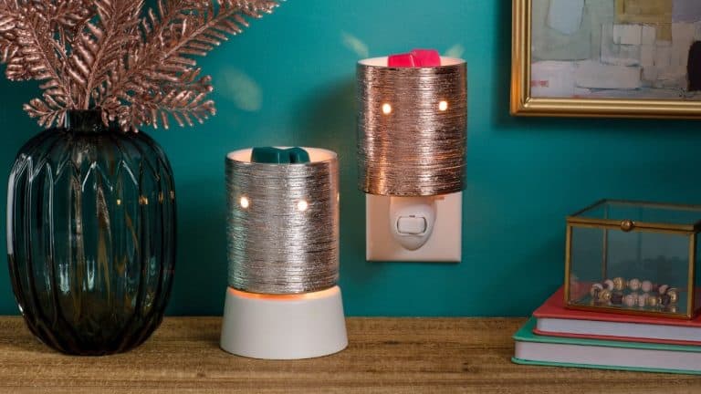 New Metallic Scentsy Mini Warmers