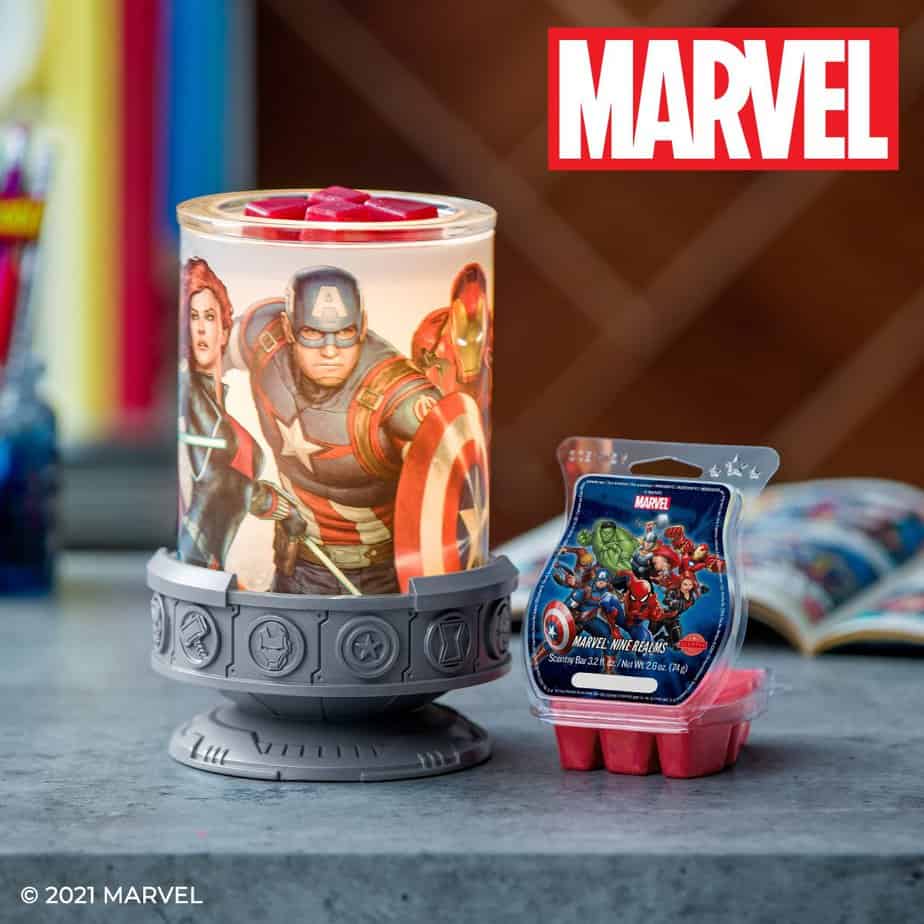 Nine Realms Super Hero Marvel Scentsy Warmer