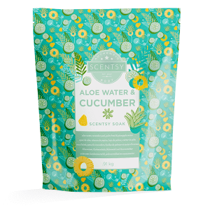 ALOE WATER CUCUMBER SCENTSY BATH SOAK