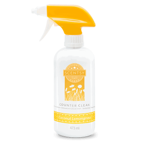 Coconut Lemongrass Scentsy Counter Cleaner