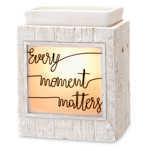 EVERY MOMENT MATTERS SCENTSY WAX WARMER