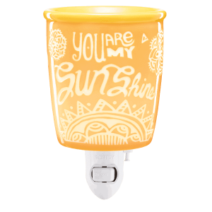 YOU ARE MY SUNSHINE SCENTSY PLUG IN WAX WARMER