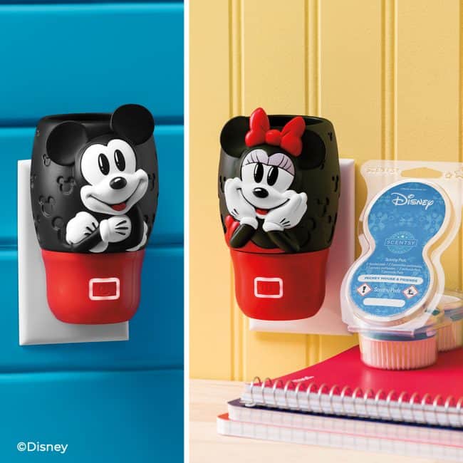 Disney Mickey Mouse and Minnie Mouse – Scentsy Wall Fan Diffuser