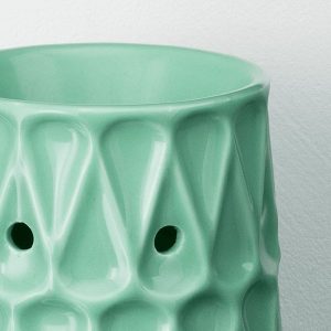 mod green scentsy warmer close up