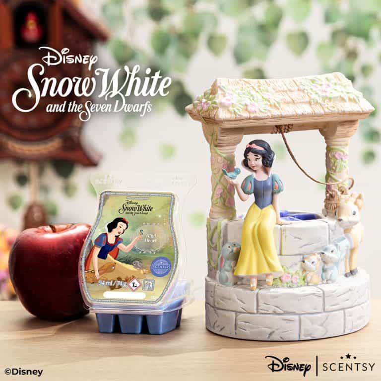Snow whites scentsy wax warmer styled