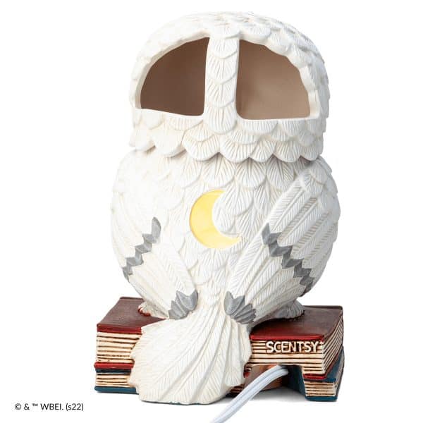 hedwig owl scentsy warmer back