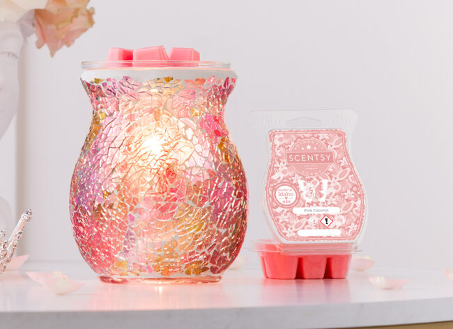 petal prism scentsy warmer of the month feb 2023