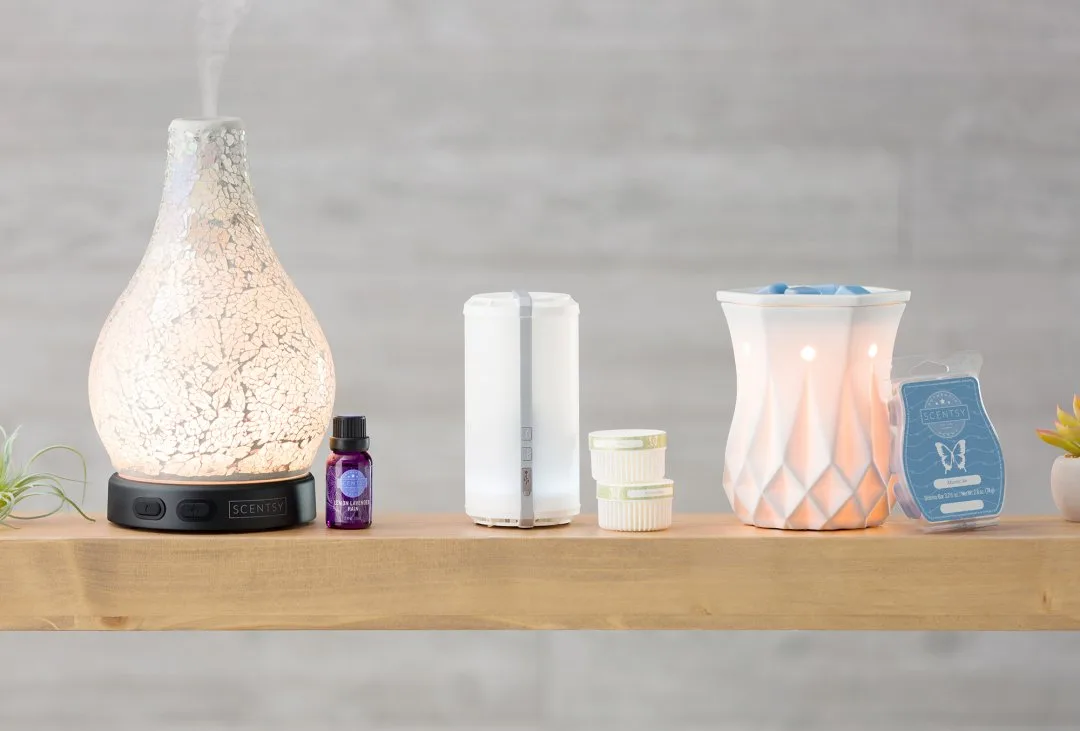 Scentsy Wax Melts, Diffusers and Essential Oils