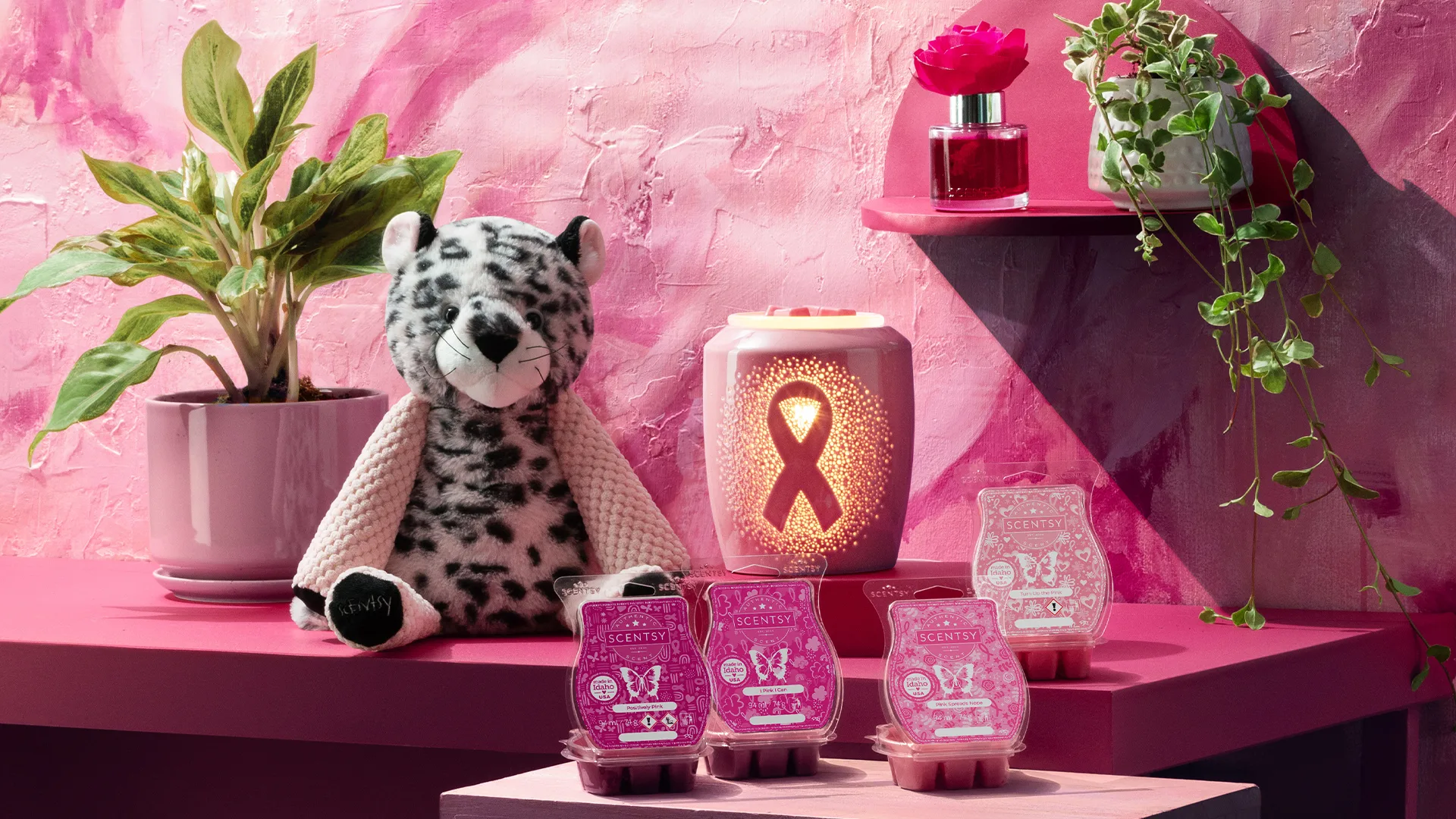Breast Cancer Awareness Scentsy Collection Scentsy Warmer & Wax Melts