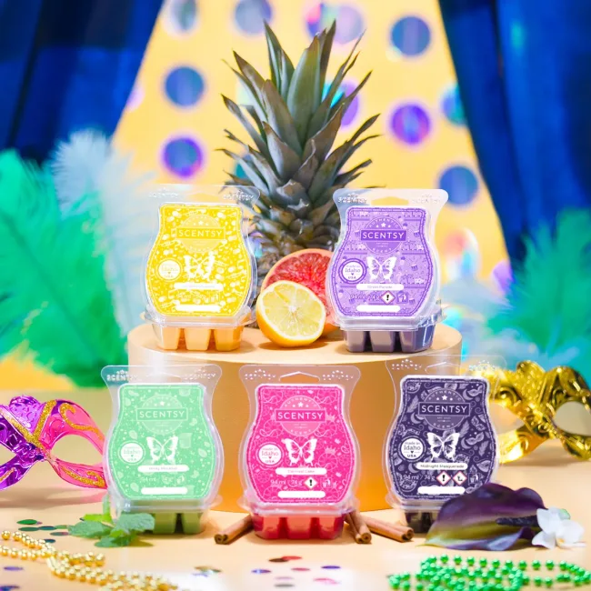 carnival-scentsy-bars scentsy's carnival collection of wax melts
