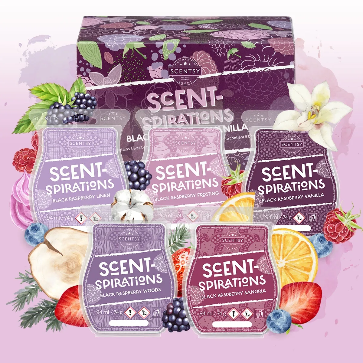 Black Raspberry Vanilla Scentspiration Collection
