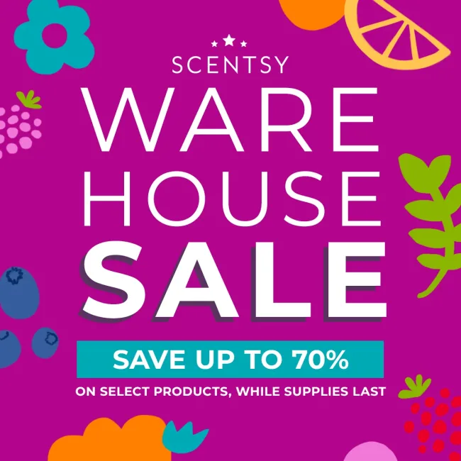 scentsy 70% off warehouse sale Scentsy Sale Shopping Tips
