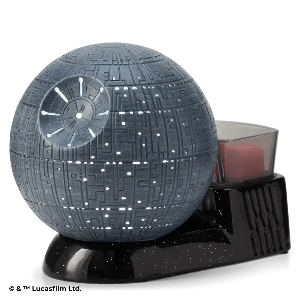 Blast Off For 2024 Scentsy Star Wars Collection 2025 scentsy death star warmer