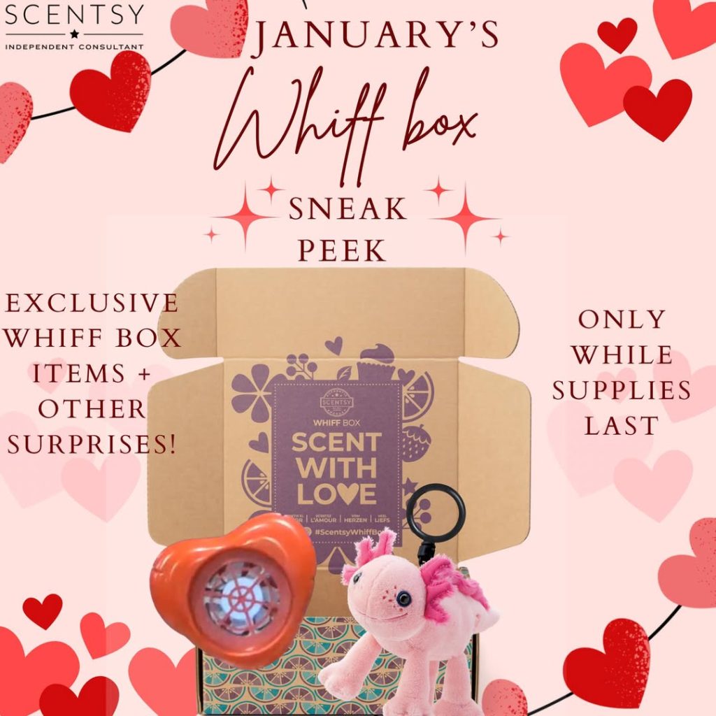 January 2025 Scentsy Whiff Box