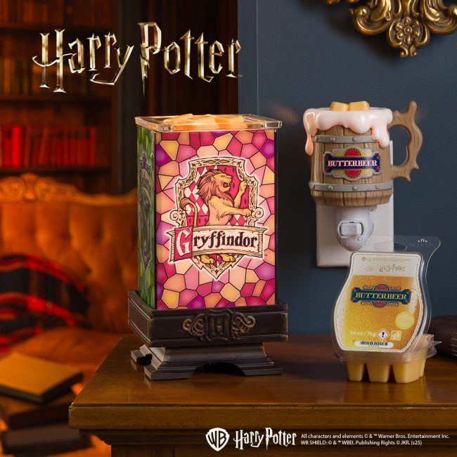 scentsy harry potter house collection