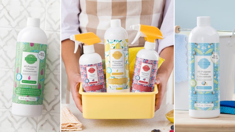 bye to grime with scentsy clean
