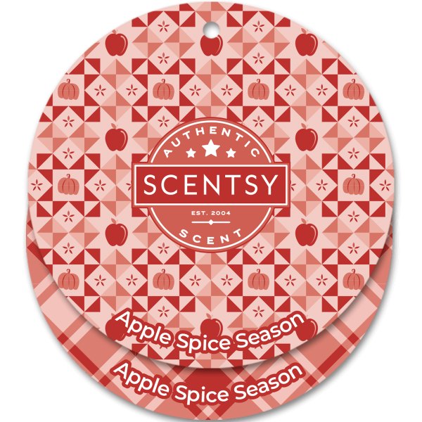 Apple Spice Season Scentsy Car Circle 3-Pack