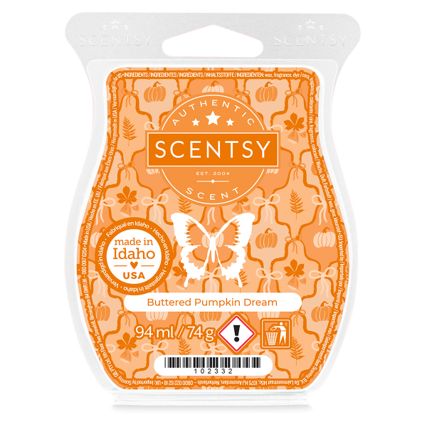 Buttered Pumpkin Dream Scentsy Wax Melts
