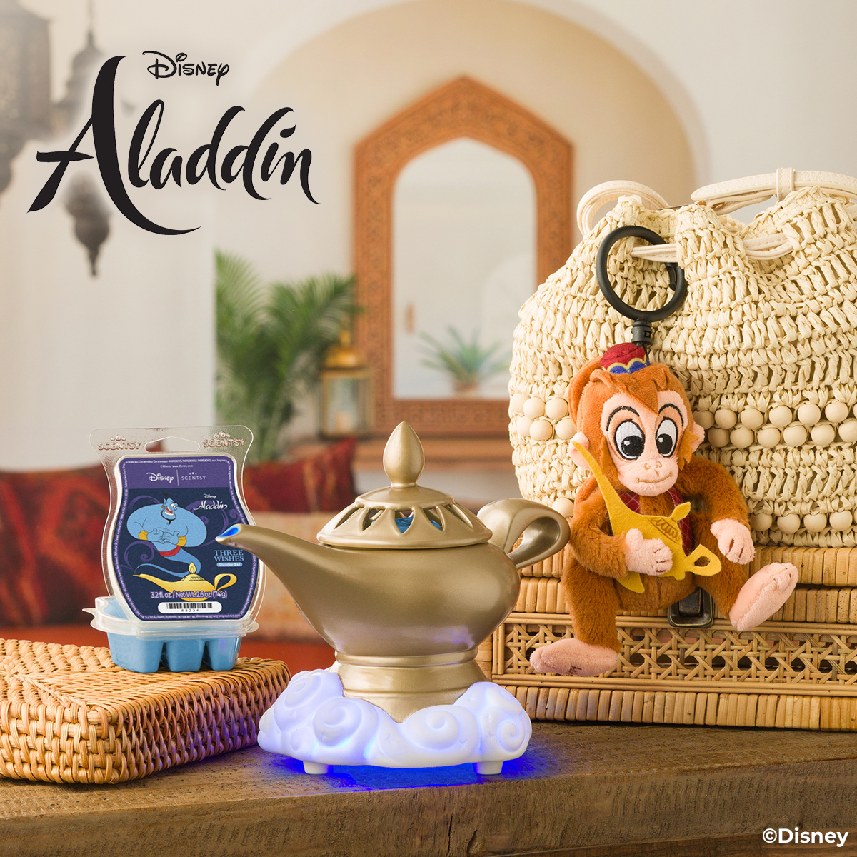 Disney SCENTSY 2025 Aladdin Collection