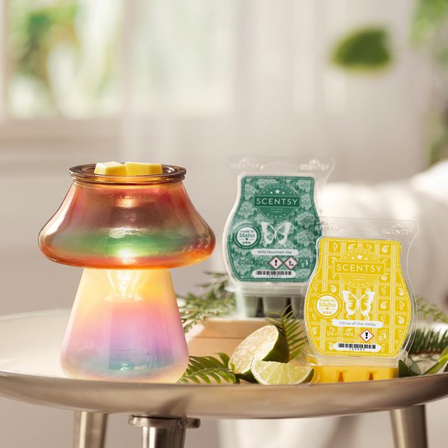 Scentsy embraces Mushroomcore Décor