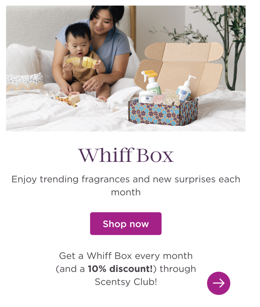 Buy Scentsy Whiff Box