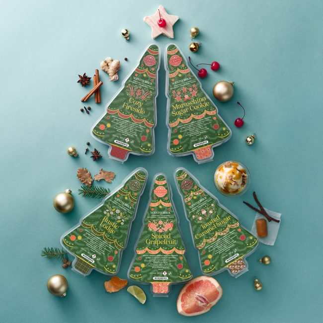 2025 scentsy festive bricks