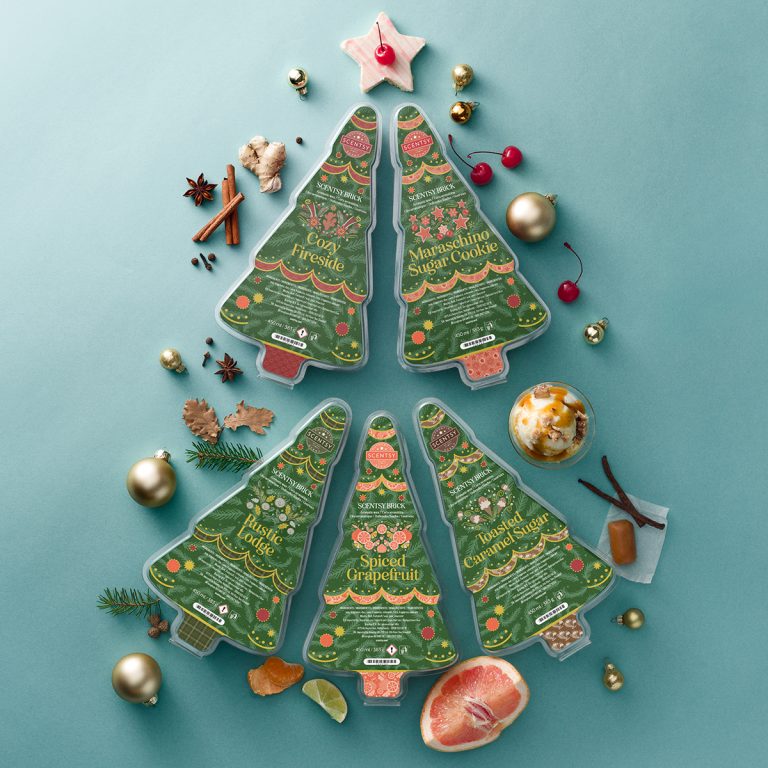 2025 scentsy festive bricks