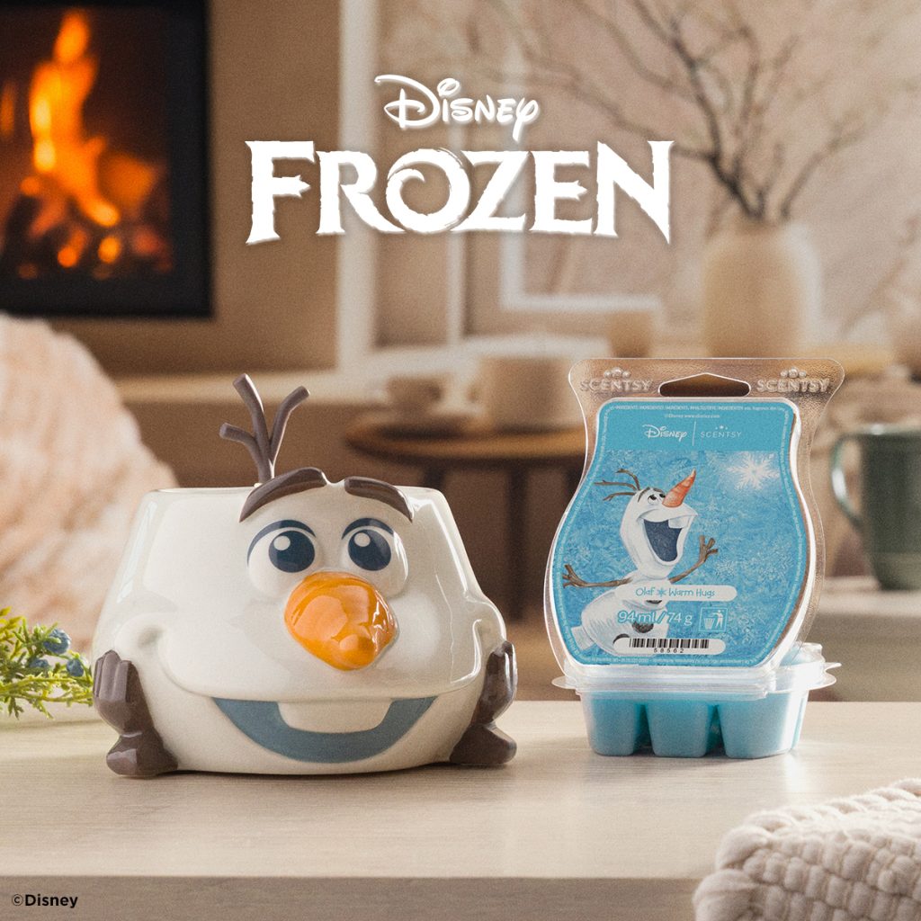 1200x1200 2025 Disney WarmFuzzies Olaf Warmer WarmHugs WaxBar Logo R2 2026