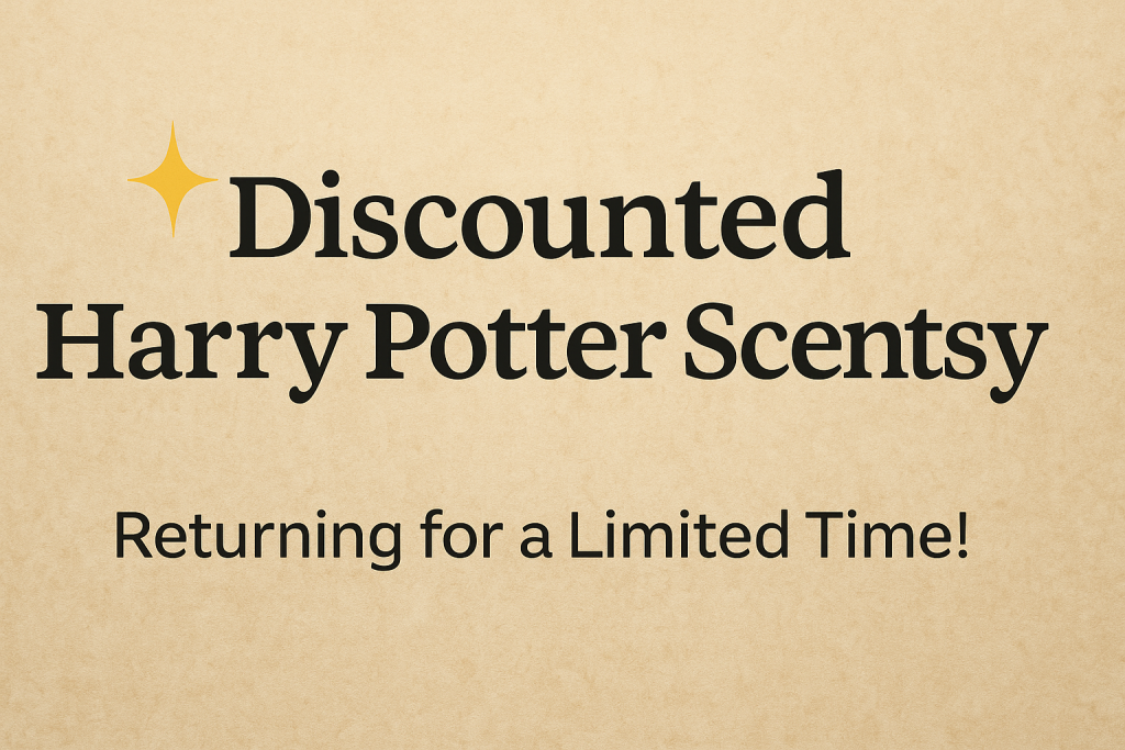 Discounted Harry Potter Scentsy Collectables – Returning for a Limited Time! 2025 Discounted Harry Potter Scentsy