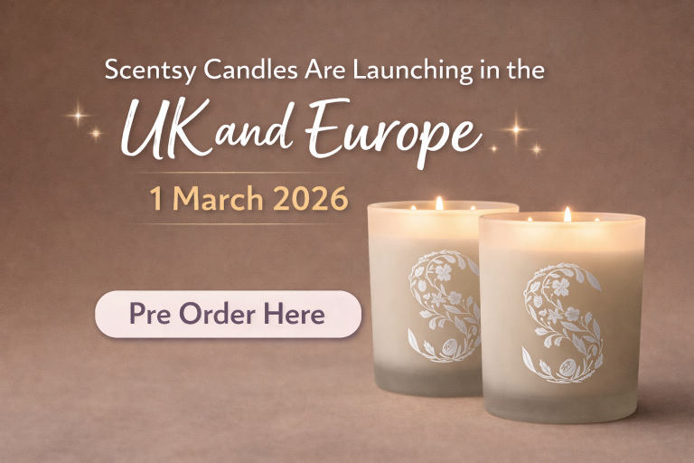 scentsy candles are launching in the UK ¬ europe 1 march 2026