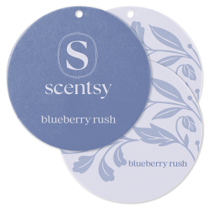 Blueberry Rush Scentsy Car Circle 3-Pack