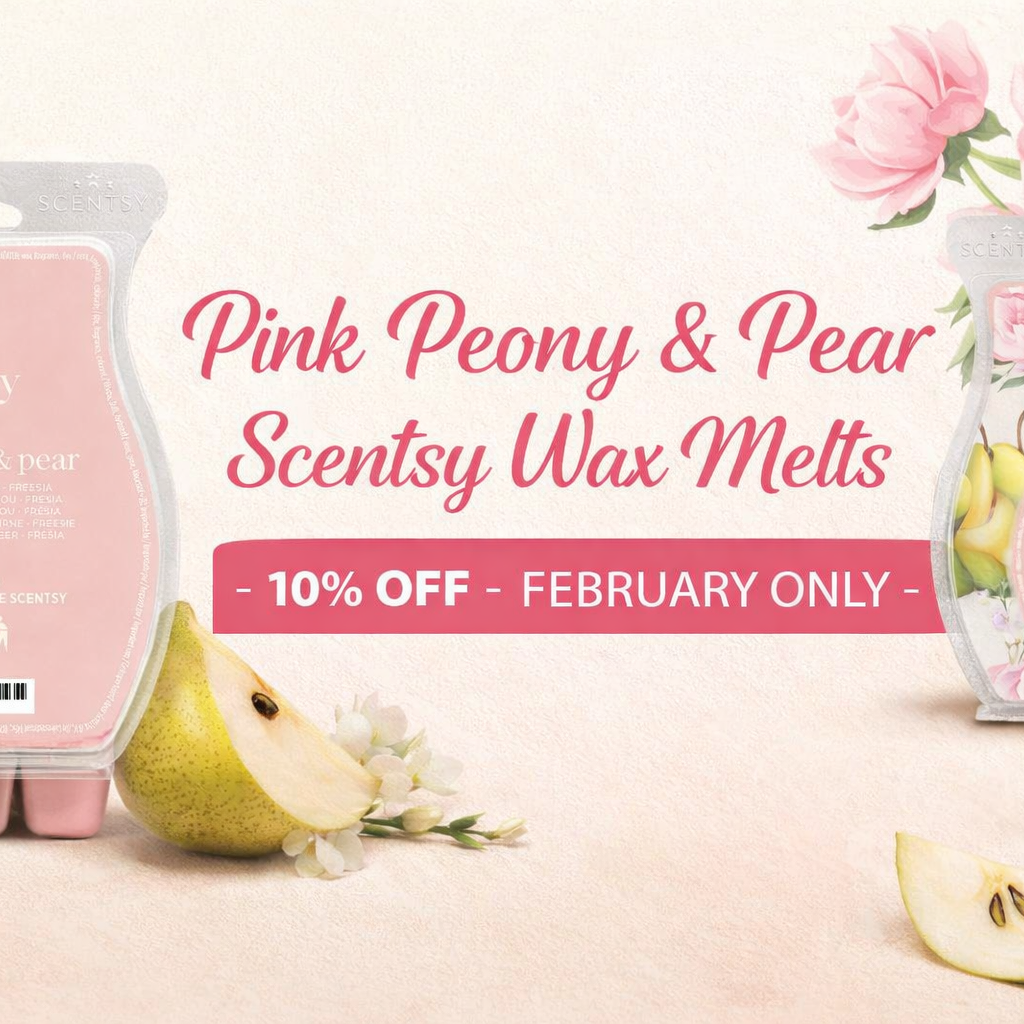 Pink Peony & Pear Scentsy Wax Melts