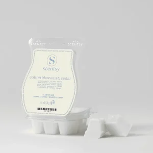 Cotton blossom and cedar scentsy wax melts