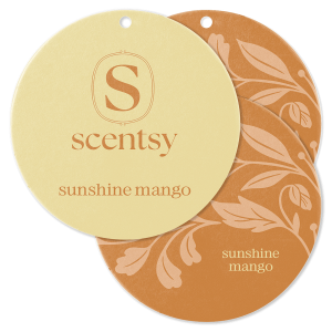 Sunshine Mango Scentsy Car Circle 3-Pack