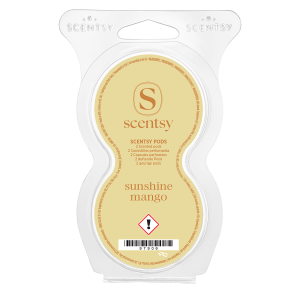 Sunshine Mango Scentsy Pods — sweet red mango · chilled orange juice · sun-ripened pineapple