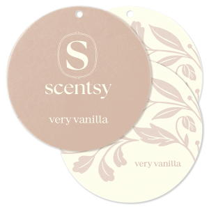 Very Vanilla Scentsy Car Circle 3-Pack
