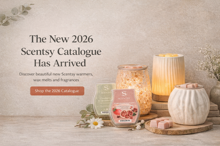 new 2026 Scentsy UK catalogue launch