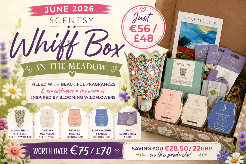 June 2026 Scentsy whiff box
